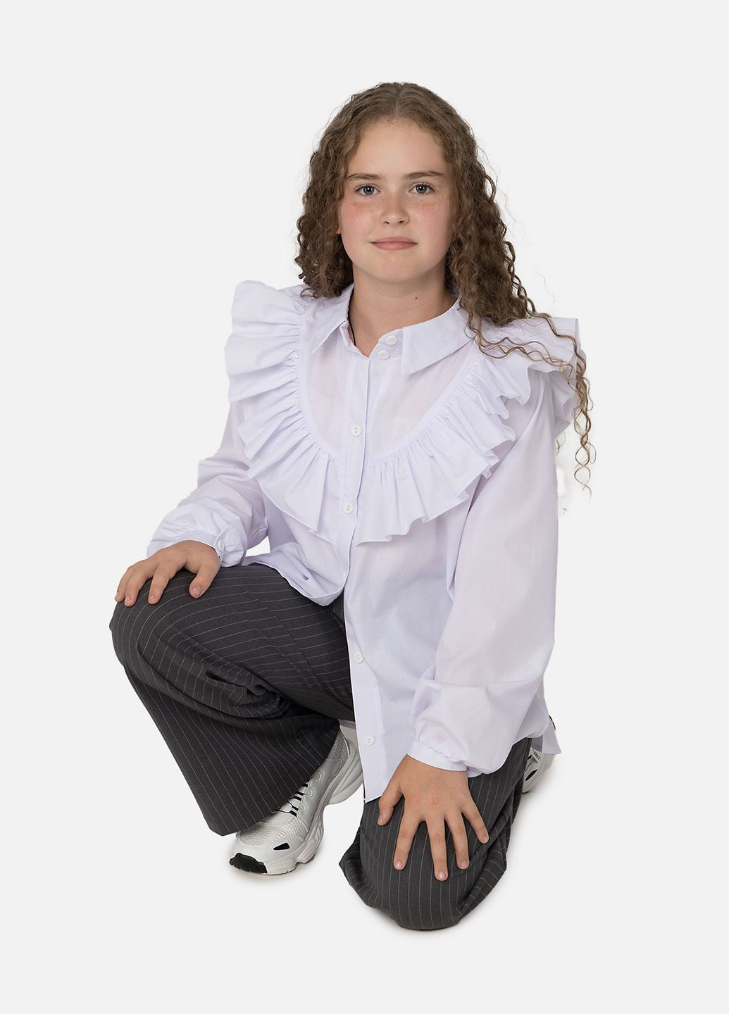 Белая рубашка Yuki