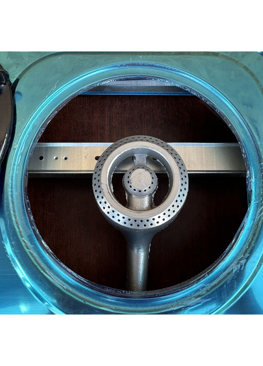 Комплект плита настільна газова 2 конфорки нержавіюча сталь з балоном 5 л ( підключення 3м шланга редуктор) Мрія (366343542)