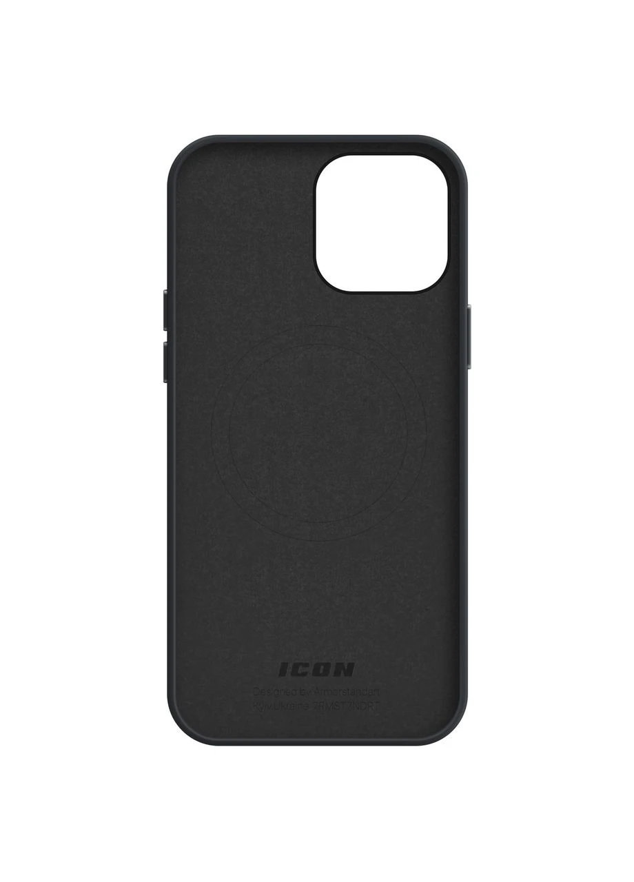 Чохол ICON2 MagSafe для Apple iPhone 15 Pro Max Black (ARM72748) KLB ArmorStandart (389833508)