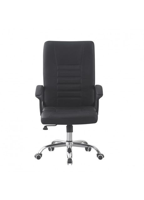 Кресло офисное на колесах B-627 черное Bonro (353494794)