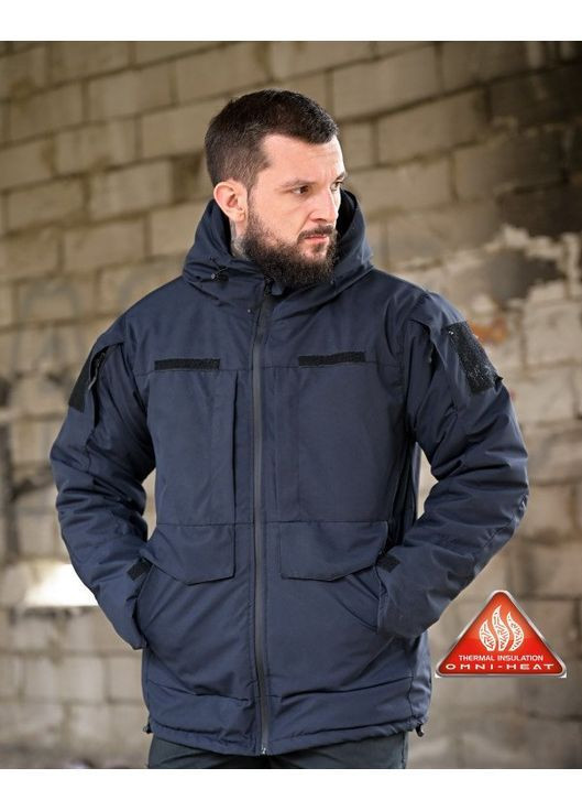 Армейская мужская зимняя куртка синяя Freedom (362574116)