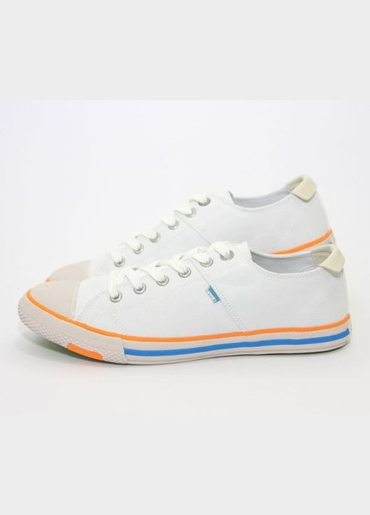 Белые мужские кеды Superdry