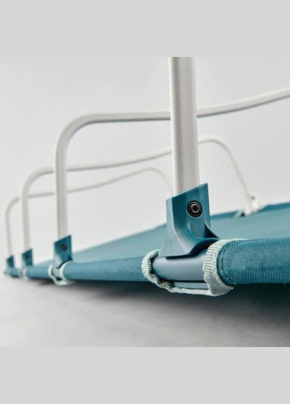 Розкладне Ліжко Для Кемпінгу Розкладачка (Одномісне 185 x 60 x 20 см) Зелене Quechua (335052897)