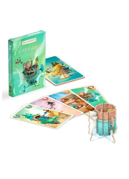 Настільна гра Селестія. Нові горизонти (Celestia: A Little Initiative) (укр.) (W0021) WoodCat Селестія. Нові горизонти (Celestia A Little Initia (368563524)