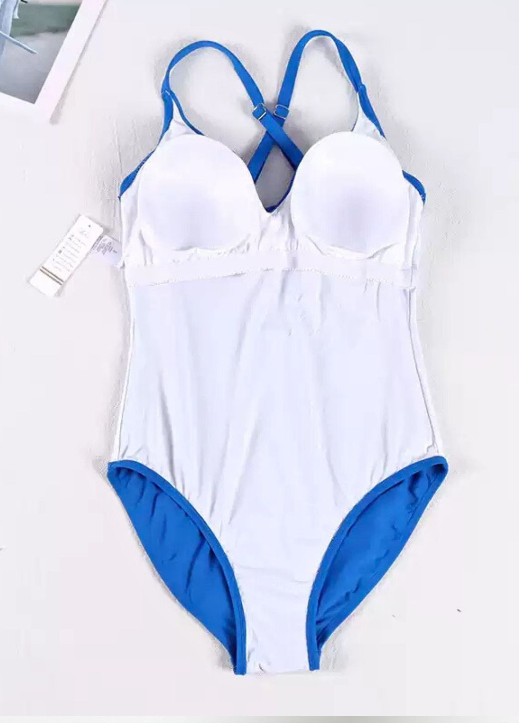 Синий демисезонный слитный купальник cecilia красный (7191) слитный FS