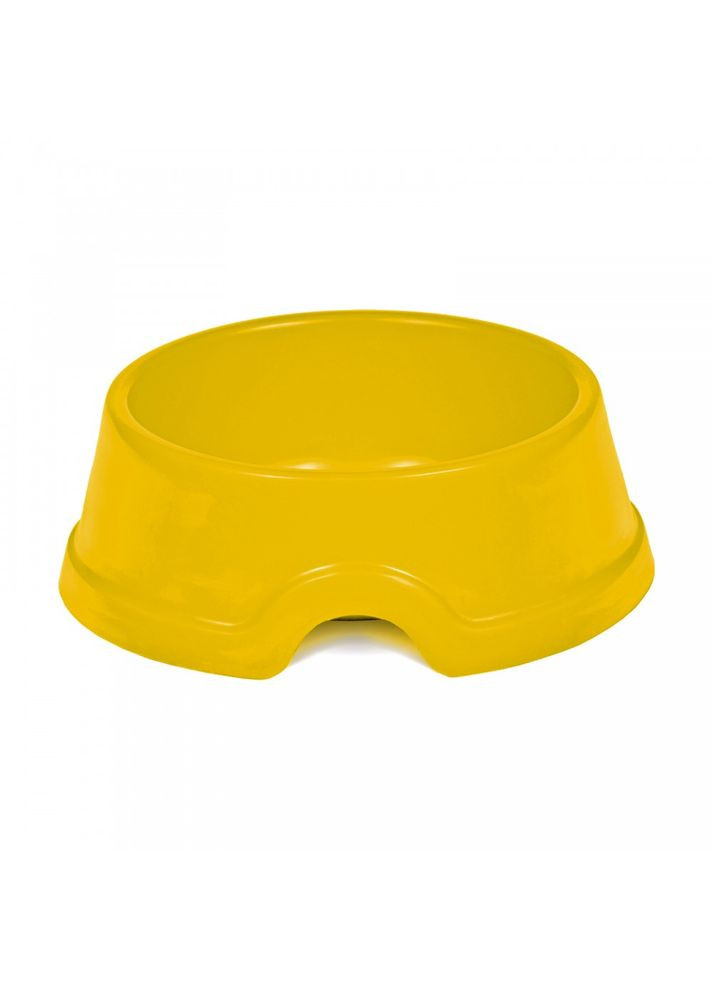 Миска Priroda №0 для кошек и собак 120 мл желтая Природа (363132961)