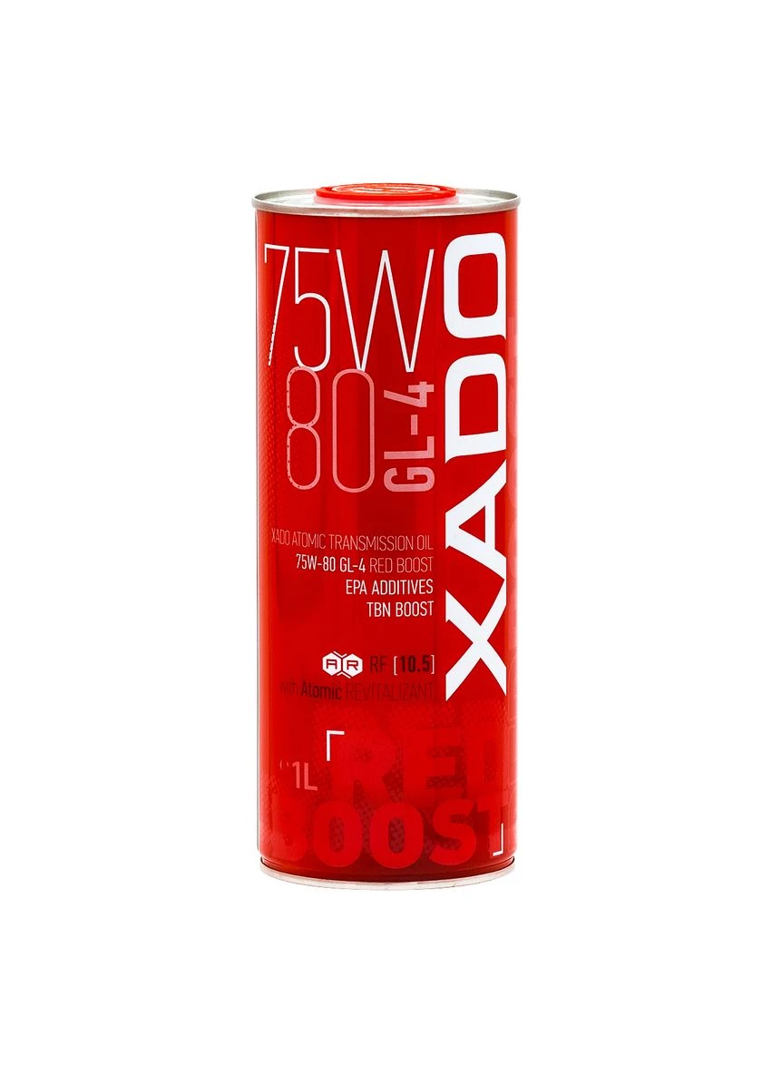 Трансмісійна олива Atomic Oil 75W-80 GL 4 RED BOOST 1 л XADO (385803153)