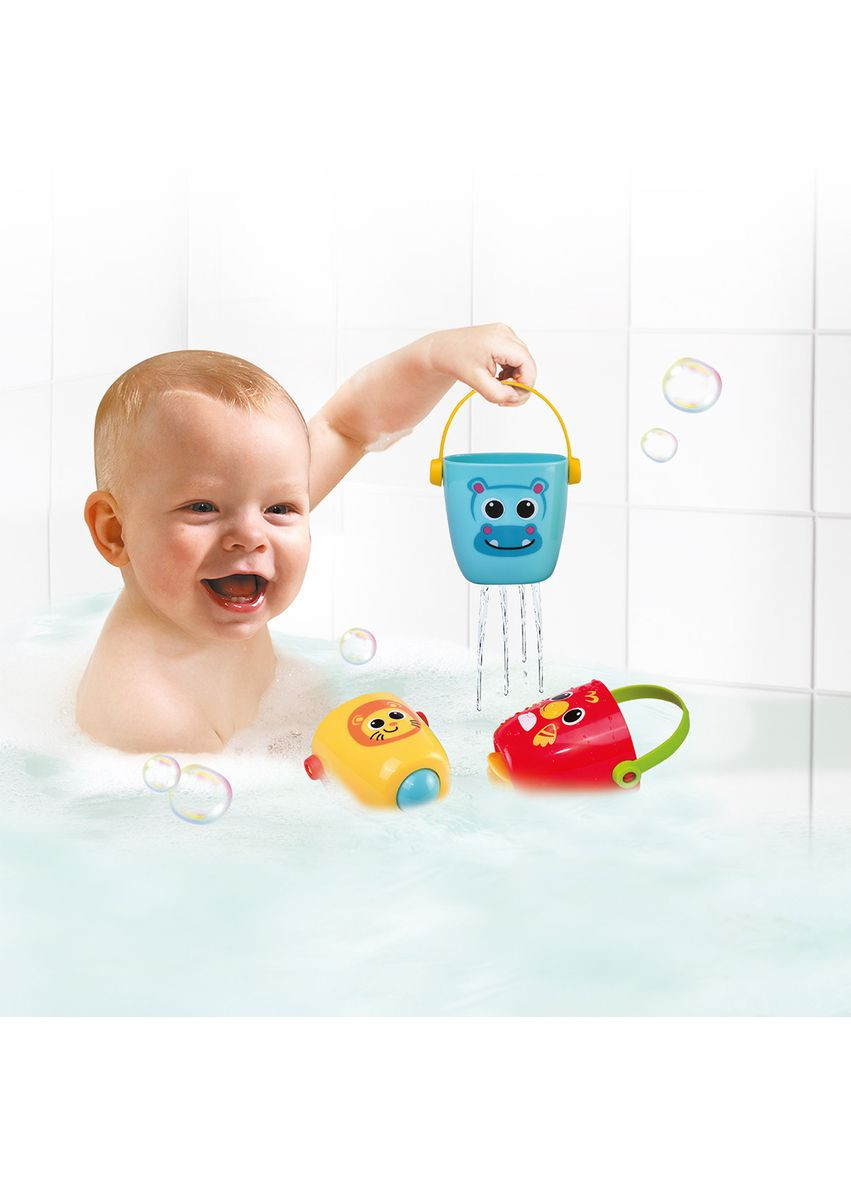 Іграшкові відерця для гри у ванній Водограйчики KIDDI SMART (366238732)