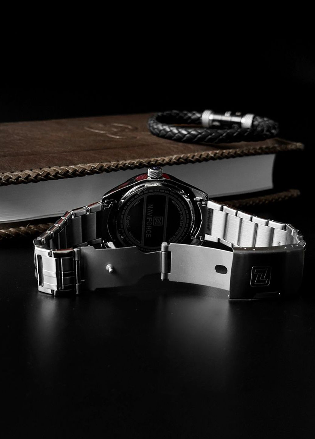 Чоловічий годинник NV Force Silver Naviforce (302898018)