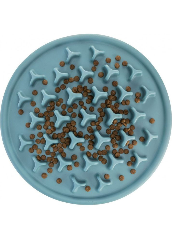 Миска-килимок для котів та собак Pillars для повільного годування TPE/пластик d-35 см Trixie (355256879)