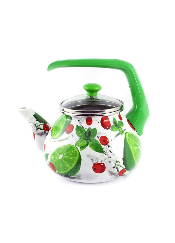 Чайник емальований 2,2 л Мохіто 3033 Interos (315825508)