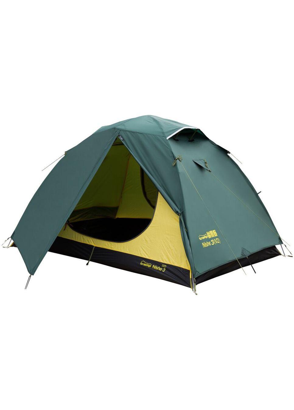 Палатка Nishe 3 (v2) green UTRT054 (UTRT-054) Tramp (315518550)