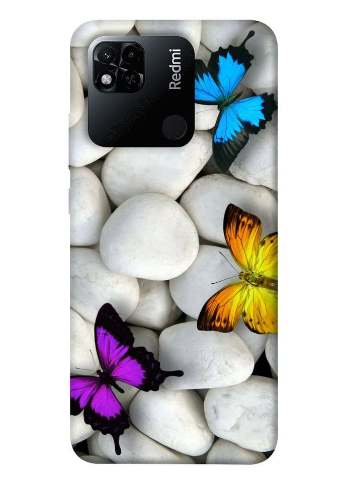 Чохол з принтом для Xiaomi Redmi 10A / на Ксяомі, сяомі, ксіомі редмі 10А Butterflies No Brand (339063459)
