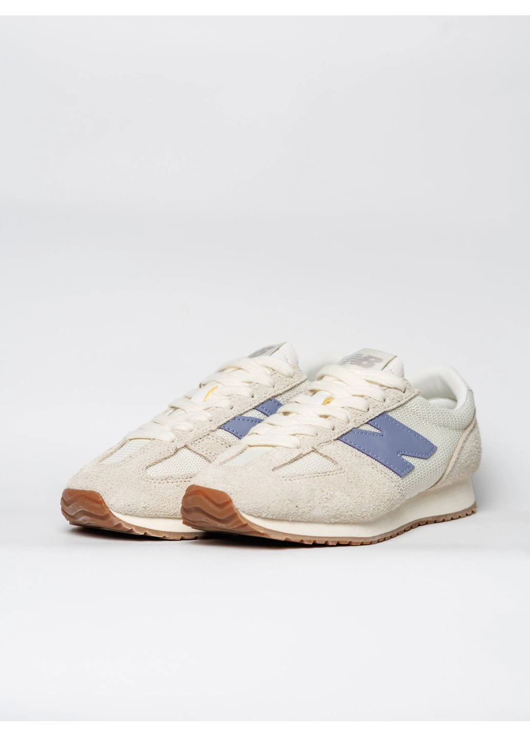 Кроссовки женские New Balance No Brand 471 Beige Blue бежевые демисезоны (385388319)