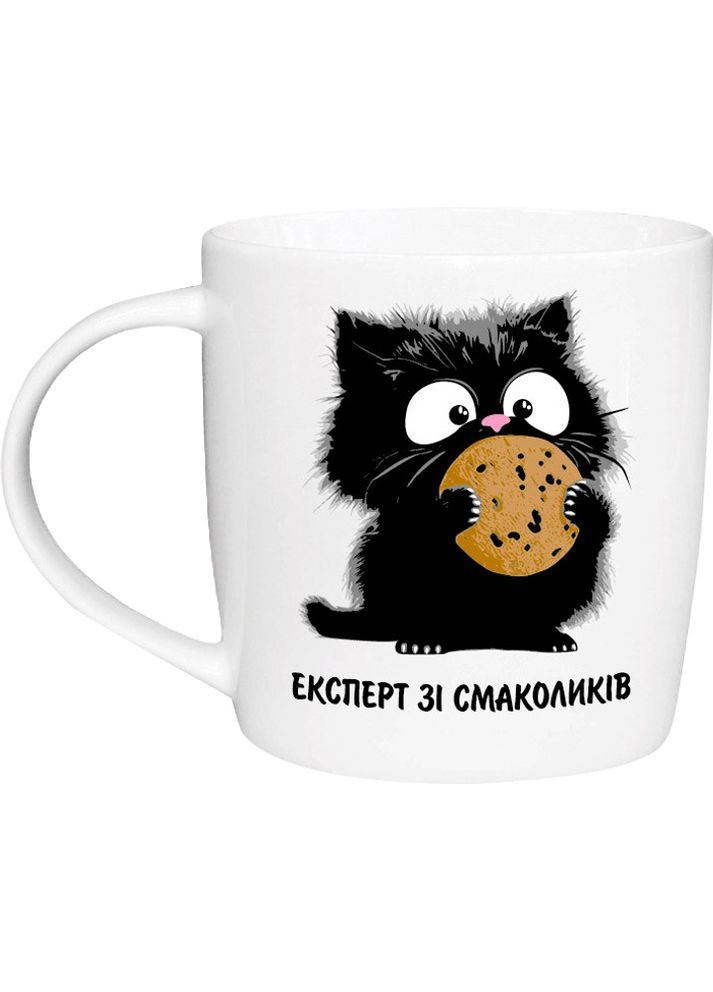 Чашка Эксперт со вкусностями 360 мл белая (1857) KVARTA (336154771)