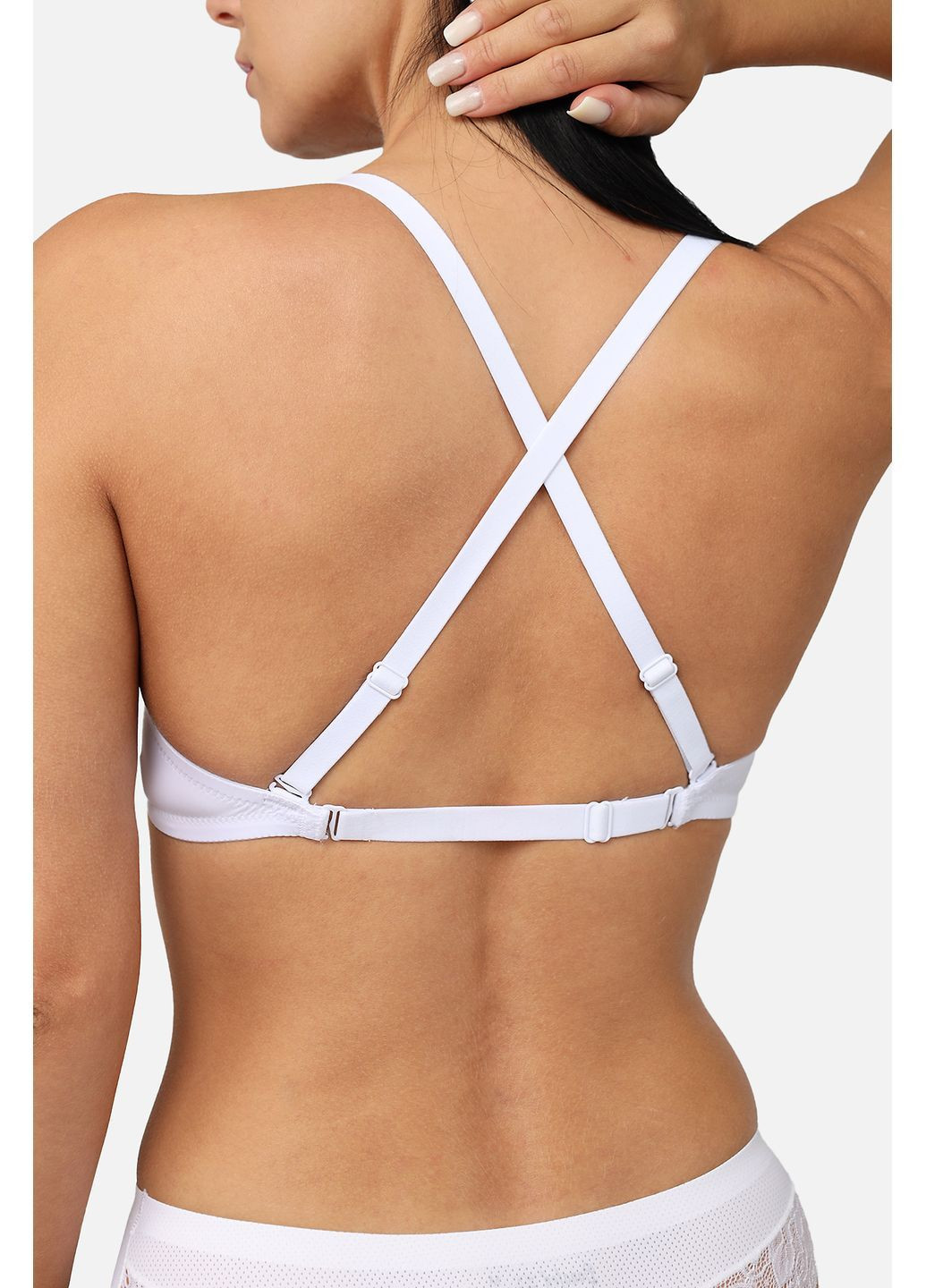 Белый бюстгальтер классический женский цвет белый цб-00278902 No Brand полиэстер
