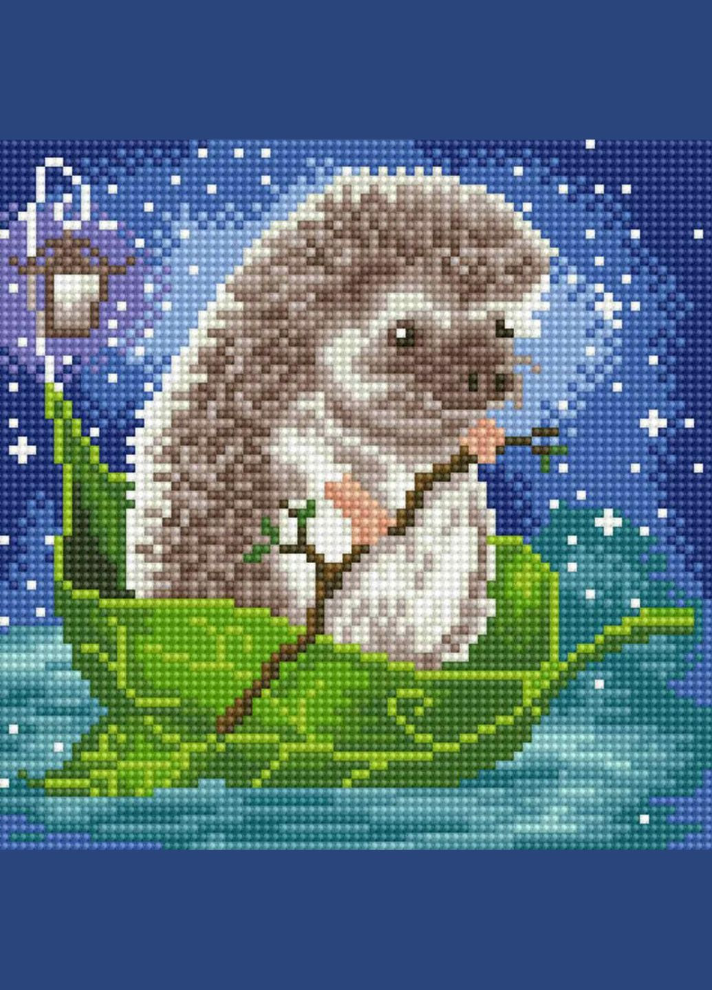 Набор алмазной мозаики Ёжик 20x20 DD1218 ColorArt (299772494)