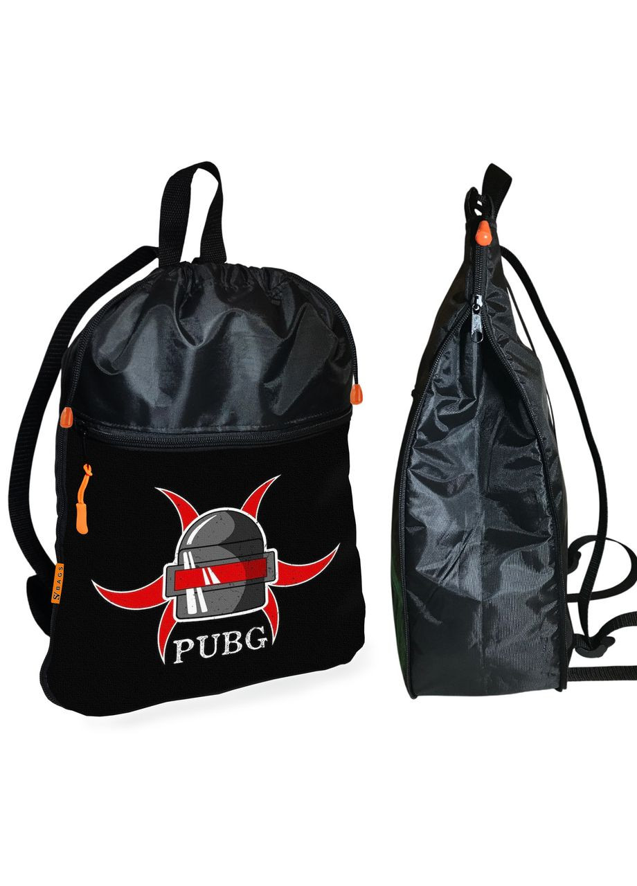 Школьный рюкзак детский Пабг/PUBG + Сумка для обуви спортивной формы рюкзак-мешок для мальчика (2107) No Brand (331484990)