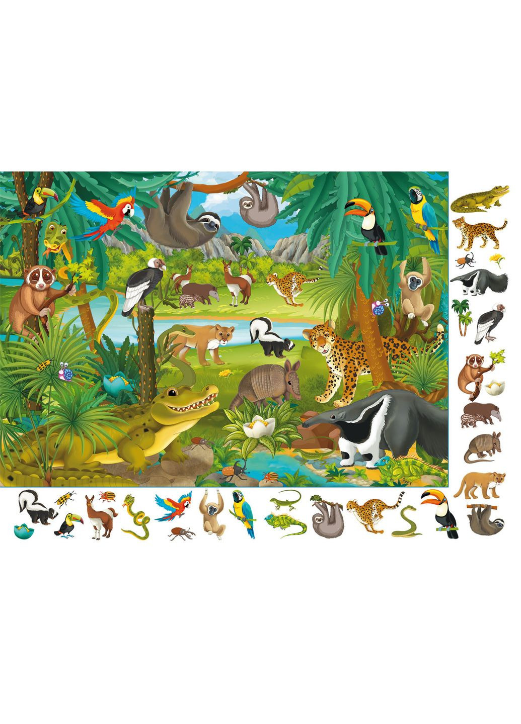 Книга Віммельбух. Тварини (Crystal Book) No Brand (338875119)