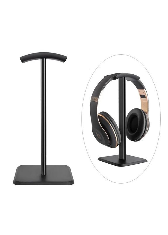Підставка для навушників тримач стійка стенд Алюмінієва Чорна CHI (302000601)