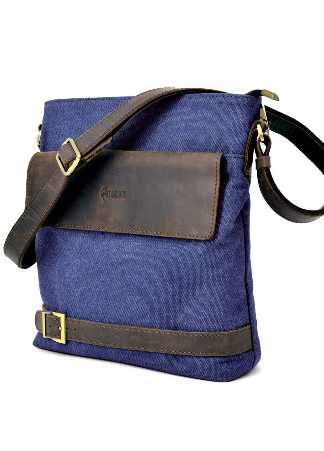 Мужская кожаная сумка через плечо 27х31х8 см TARWA (315871033)