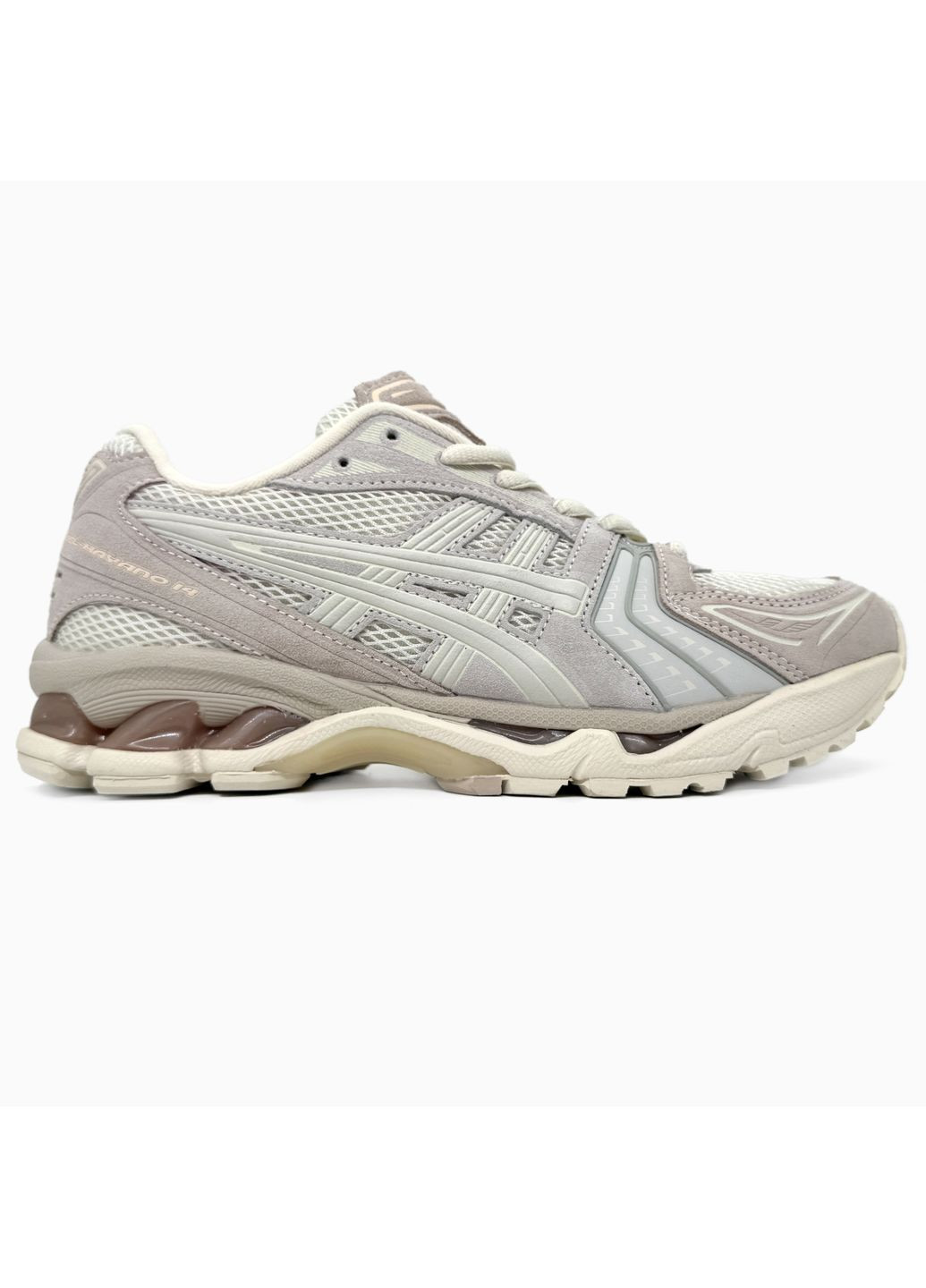 Рожеві Осінні кросівки чоловічі asics gel-kayano 14 beige / pink асікс гель каяно 14 No Brand