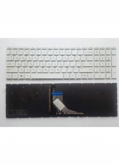 Клавіатура HP pavilion sleekbook 15-da 250 g7, 255 g7 series бел (275092161)