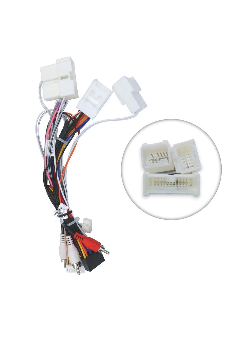 Переходник питания серии с адаптером CAN-BUS для Toyota QBR-W TY-0452 (проволока) QIV (346511885)