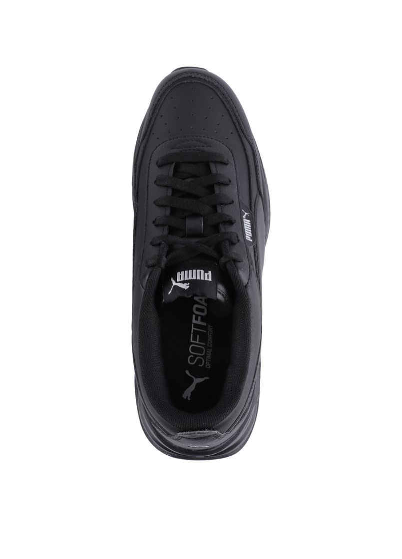 Чорні всесезонні жіночі кросівки 371125-01 чорний штуч. шкіра Puma