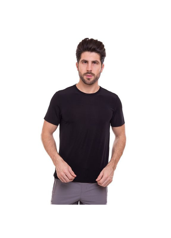 Чорна футболка ld-03801, (06531034) LIDONG