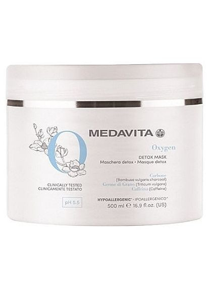 Маска-детокс с активным кислородом Oxygen Detox Mask 500ml (1223371-195302) Medavita (368865890)