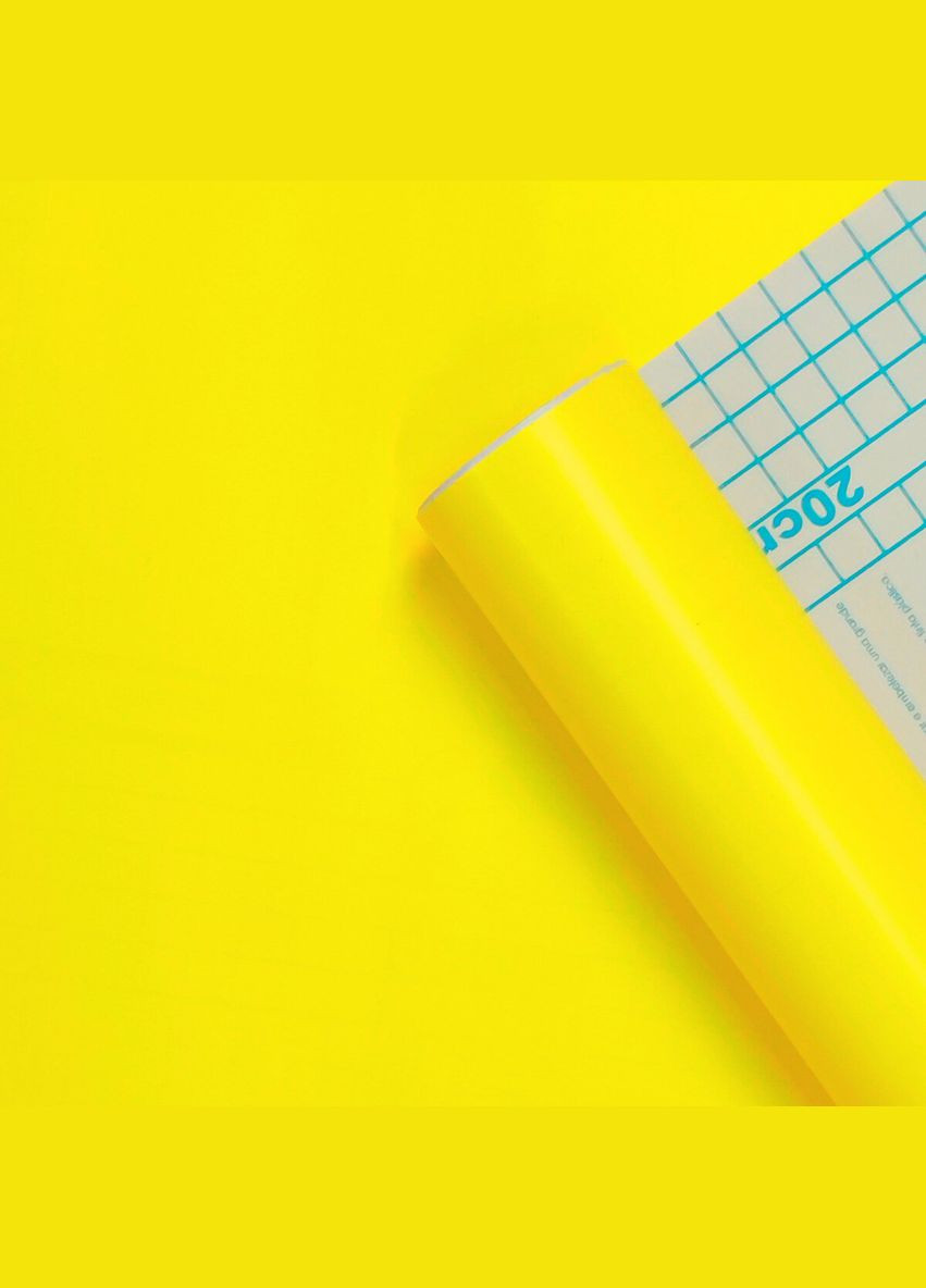 Самоклеящаяся пленка желтая 0,45х10м SW-00000827 Sticker Wall (316187389)