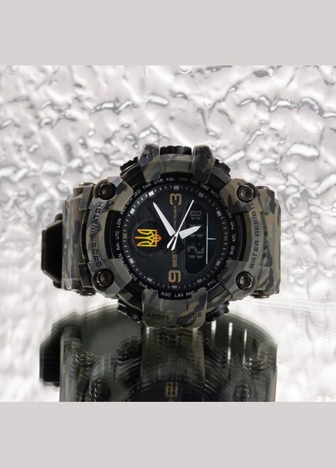 Чоловічий наручний водостійкий тактичний годинник United Мілітарі Besta (301536595)