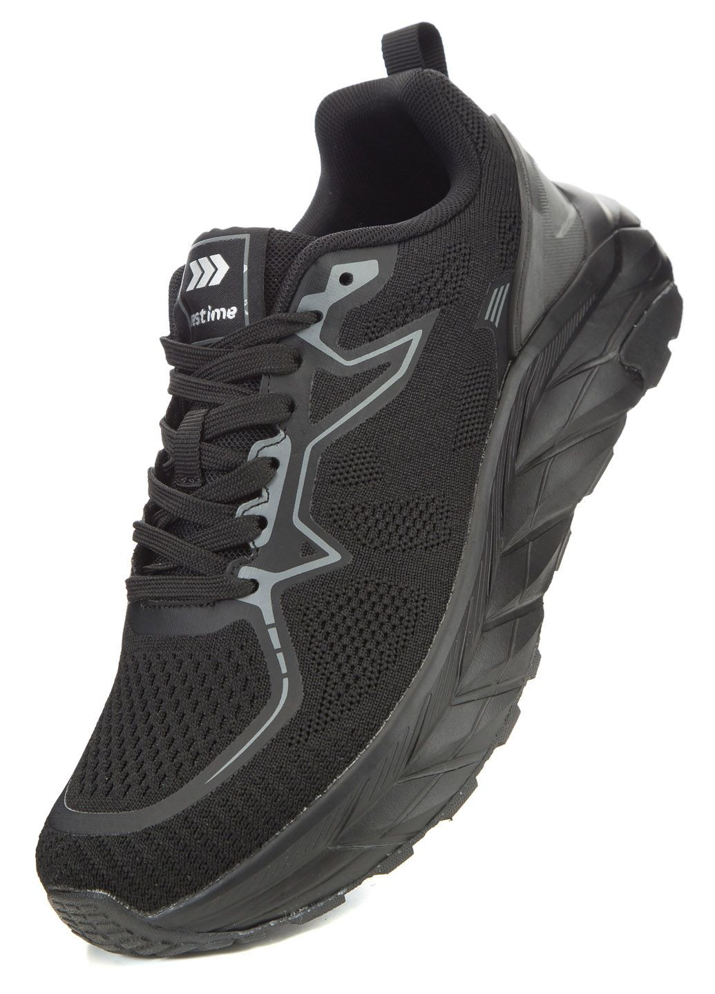 Черные всесезонные кроссовки мужские Restime