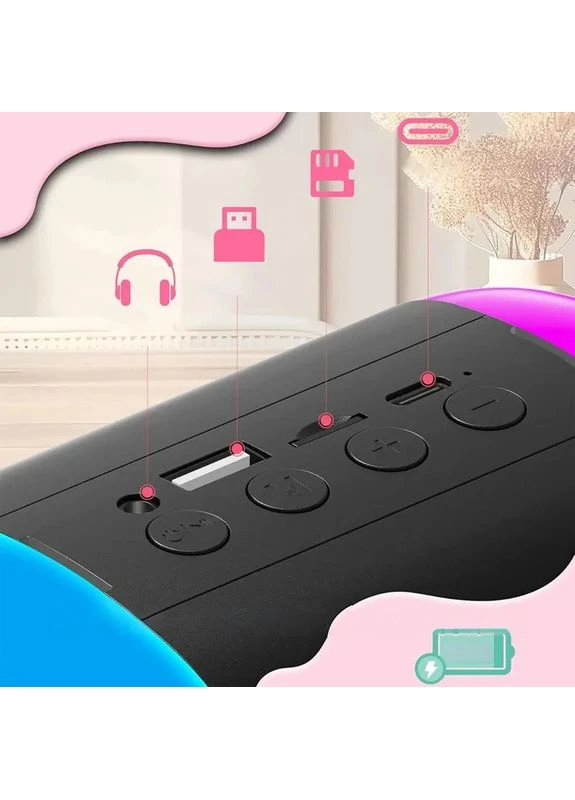 Портативная Bluetooth колонка с водонепроницаемым корпусом IPX7 K21 (234572741_525) XPRO (392930678)