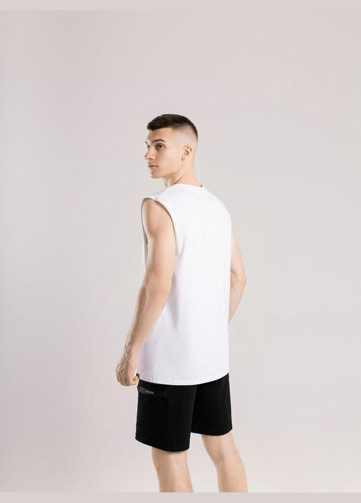 Чоловіча повсякдена майка біла No Brand (346263342)