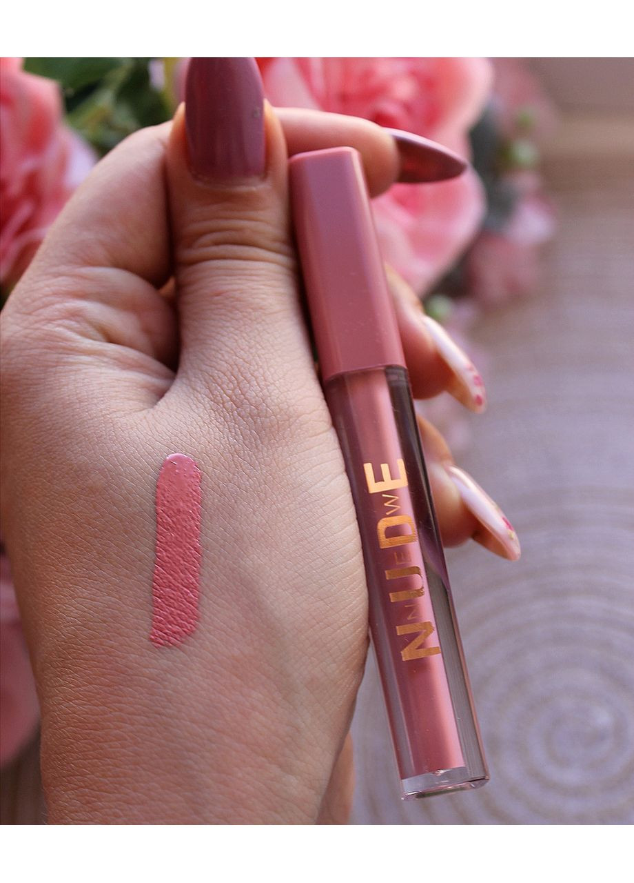 Матова рідка помада Nude 5 мл #1 No Brand (365797666)