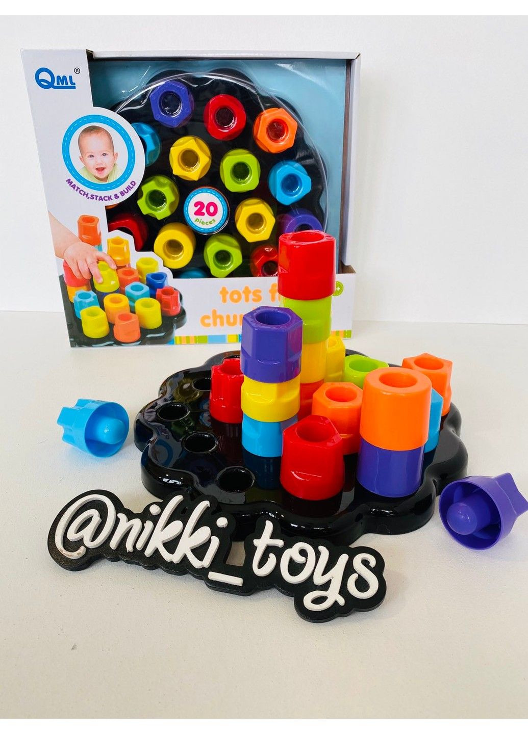 Мозаика- пирамидка для самых маленьких No Brand (297647697)