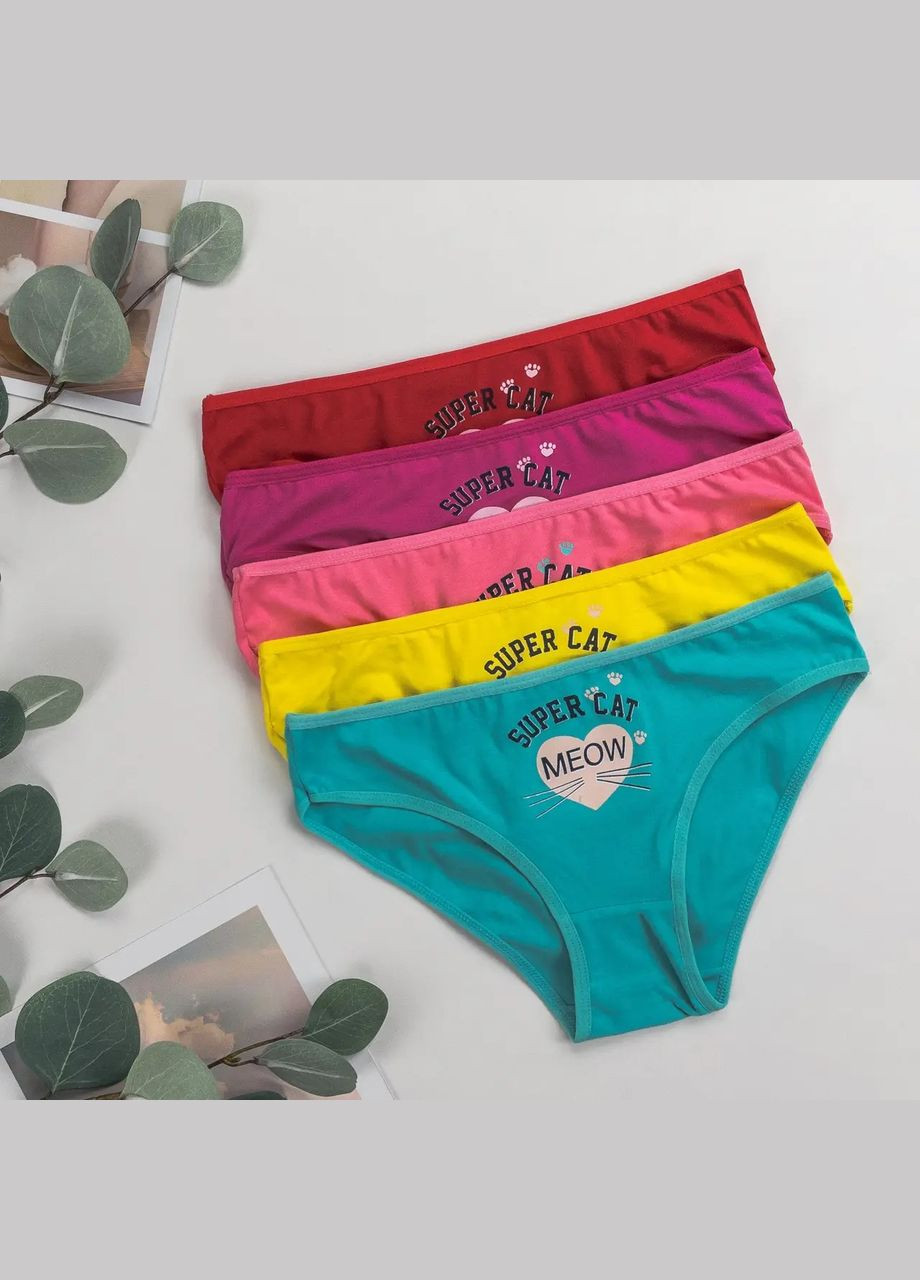 Детские трусики для девочек, набор 5 штук (Турция) Nicoletta (342119811)