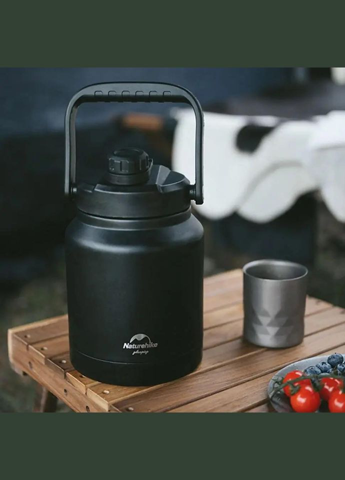 Термос 304 steel NH22SJ001 2,5L Black Naturehike (316448301)
