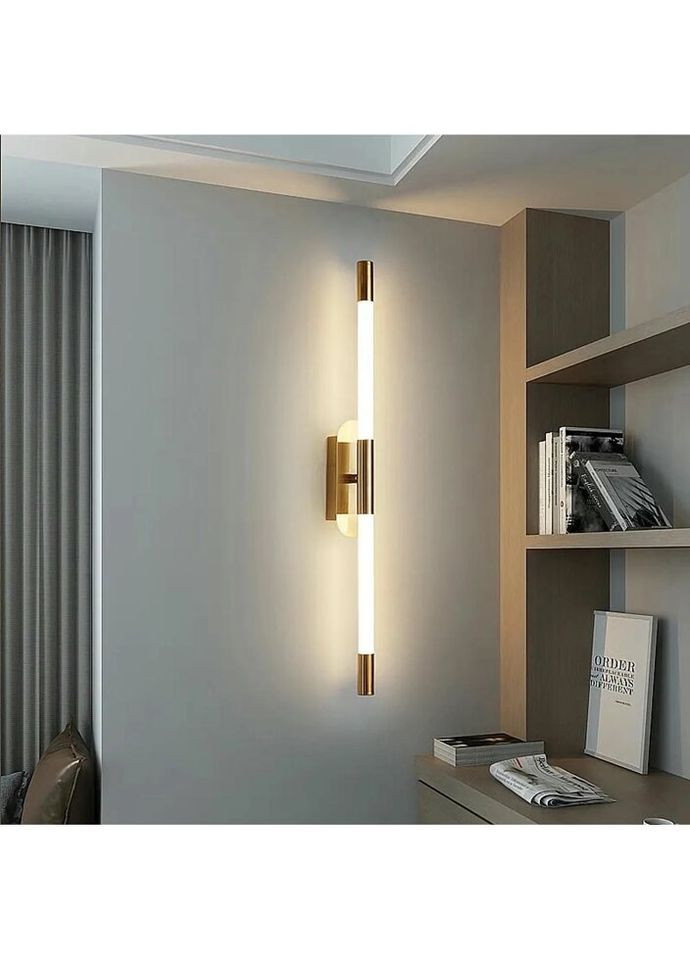 Бра LED 27035 Латунь 7х5х60 см. Sunnysky (324413548)