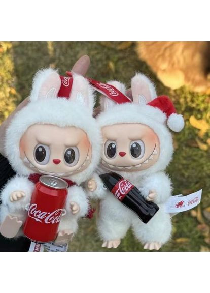 Дитяча іграшка брелок Лабубу Кока Кола Біла No Brand (370368831)