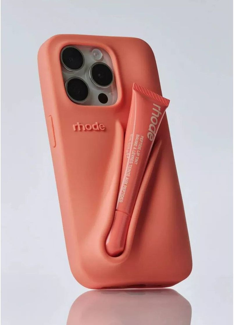 Стильний чохол Rhode для iPhone 14 pro max в коробці з отвором для блиску силіконовий кейс Cindylove (356775345)