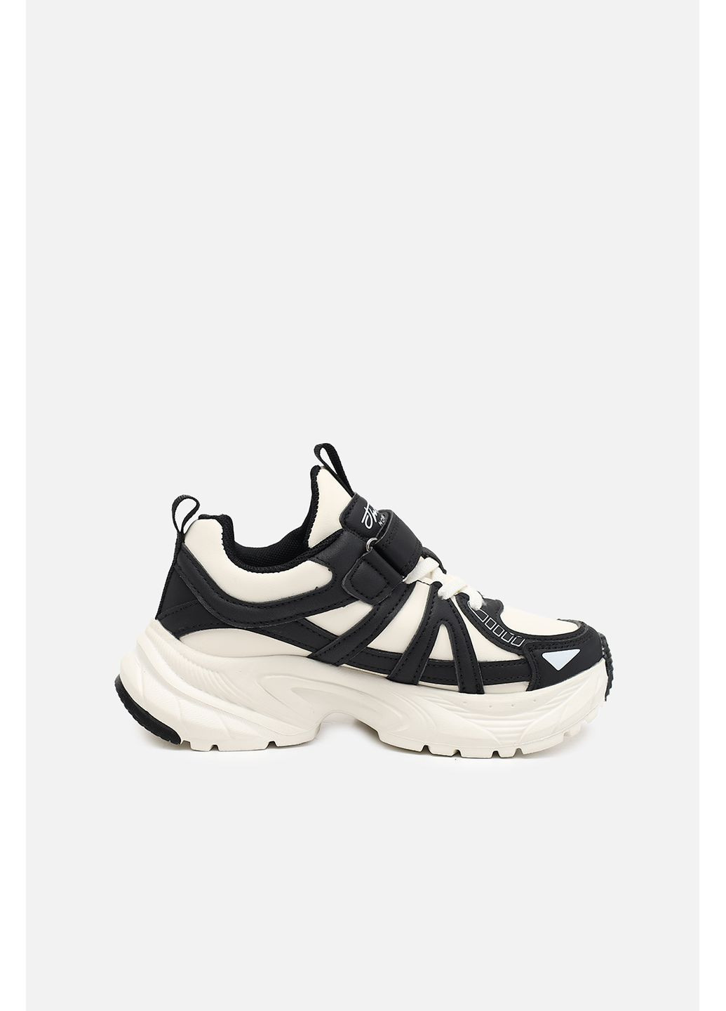 Черные демисезонные кроссовки для девочки цвет черный цб-00282627 Kimboo