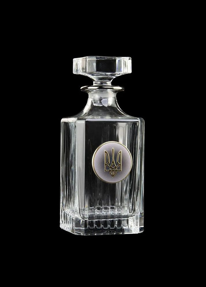 Набір для віскі "Поліція" з графином, 6 келихів | Подарунок начальнику сервісного центру, Boss Crystal B7MVS2PGD (345646728)