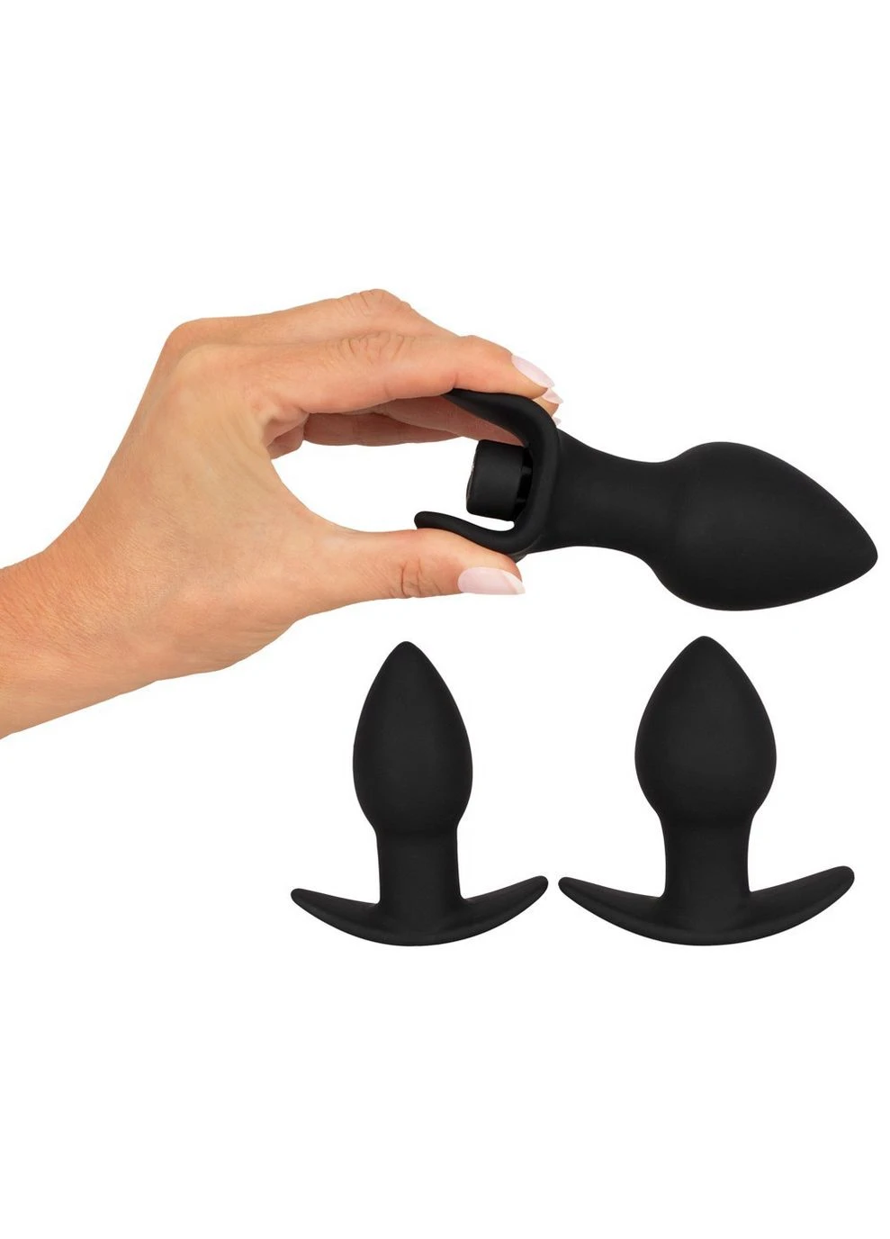 Набор анальных пробок с вибропулей BV Vibrating Butt plug set Orion (383084234)