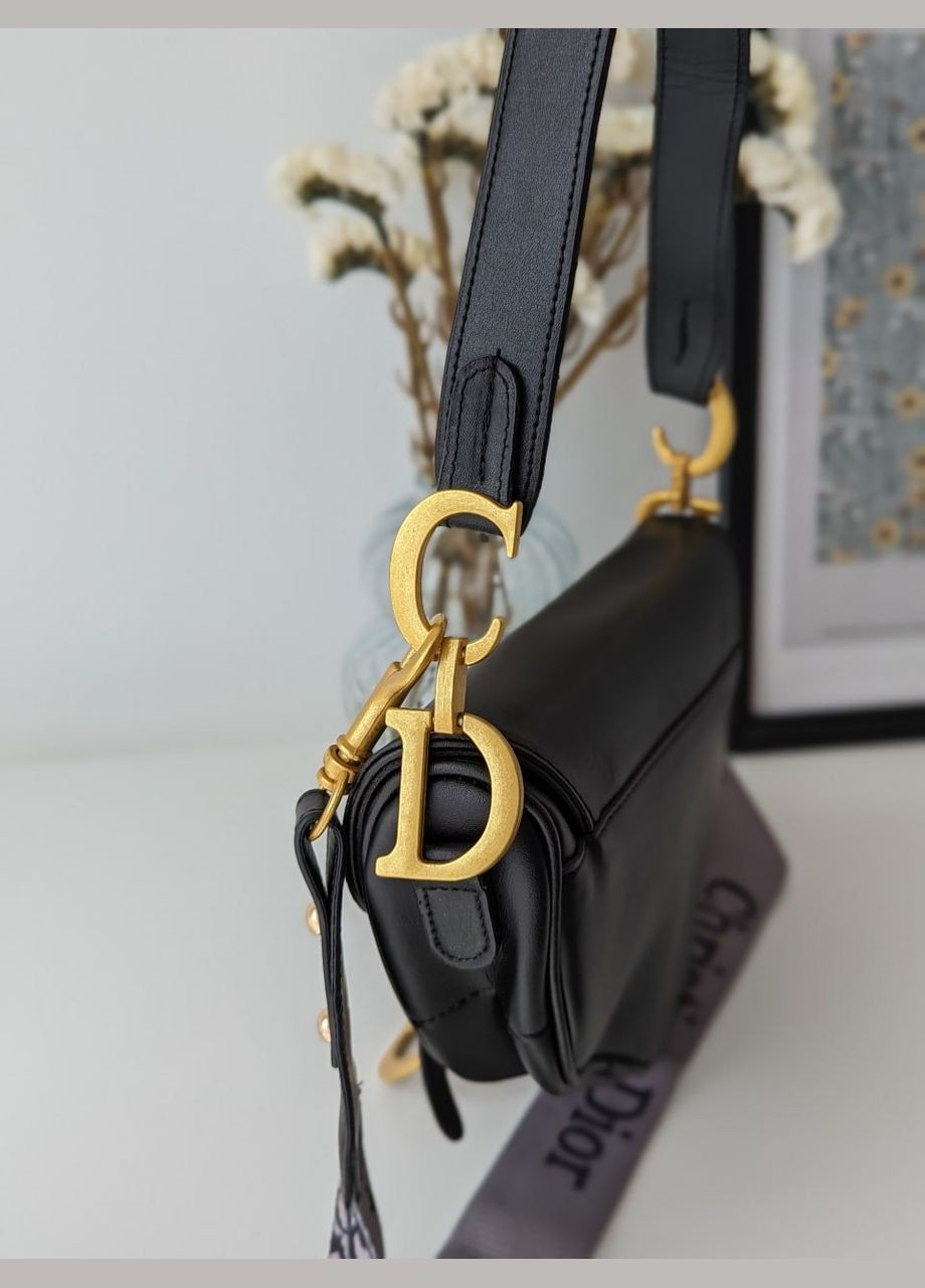 Сумочка Діор сідло чорна No Brand (322440774)