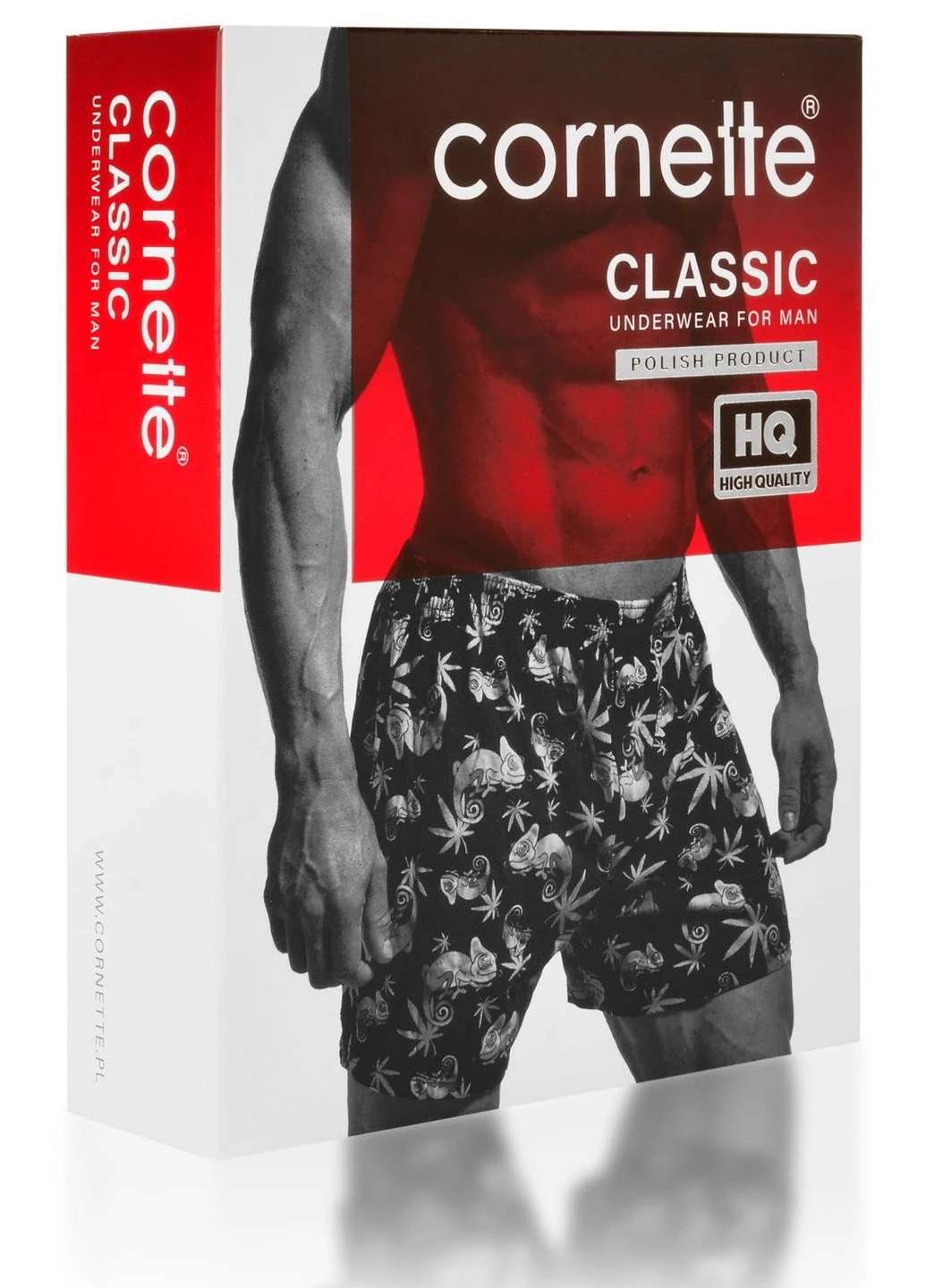 Труси-боксери з принтом Коні Classic 001/191 Cornette (392444320)