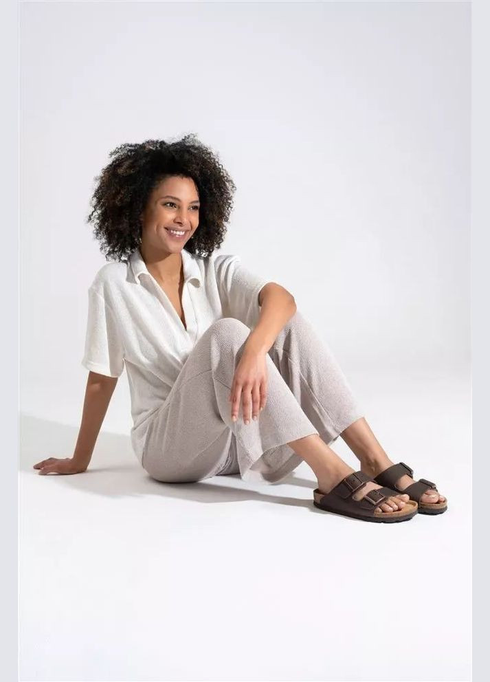 Цветные женские шлепанцы alba темно коричневый 5577 72 (германия) ( ) Rohde