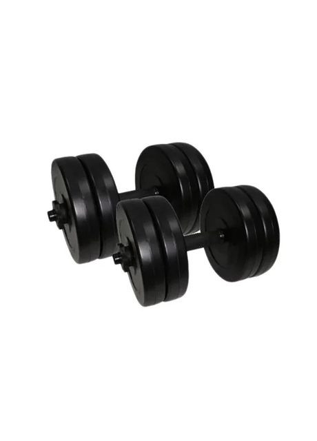 Гантелі складальні композитні в пластиковій оболонці Rock Pro 2 шт по 11 кг NE-PL-G-011-2 Newt (366976439)